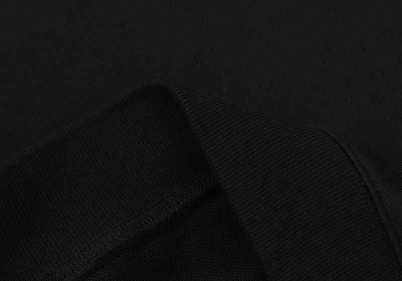 Purple Brand Logo Printed Sweatshirt – Black