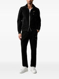 Aeronautica Militare logo-embroidered piped sweater
