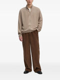 Another Aspect ribbed-knit zip-up sweatshirt
